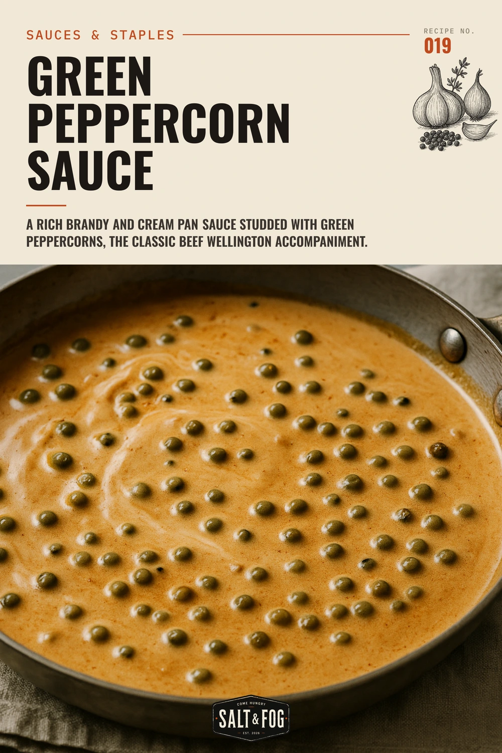 Green Peppercorn Sauce — Salt & Fog