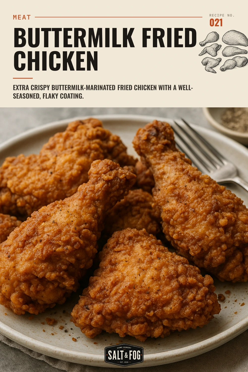 Buttermilk Fried Chicken — Salt & Fog