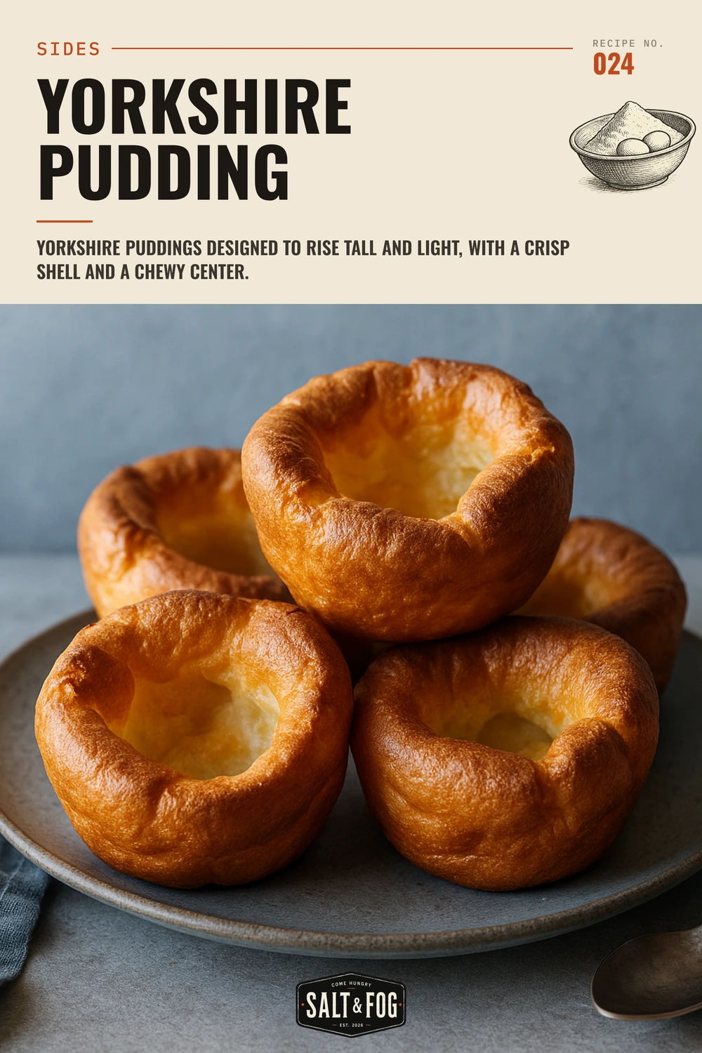 Yorkshire Pudding — Salt & Fog