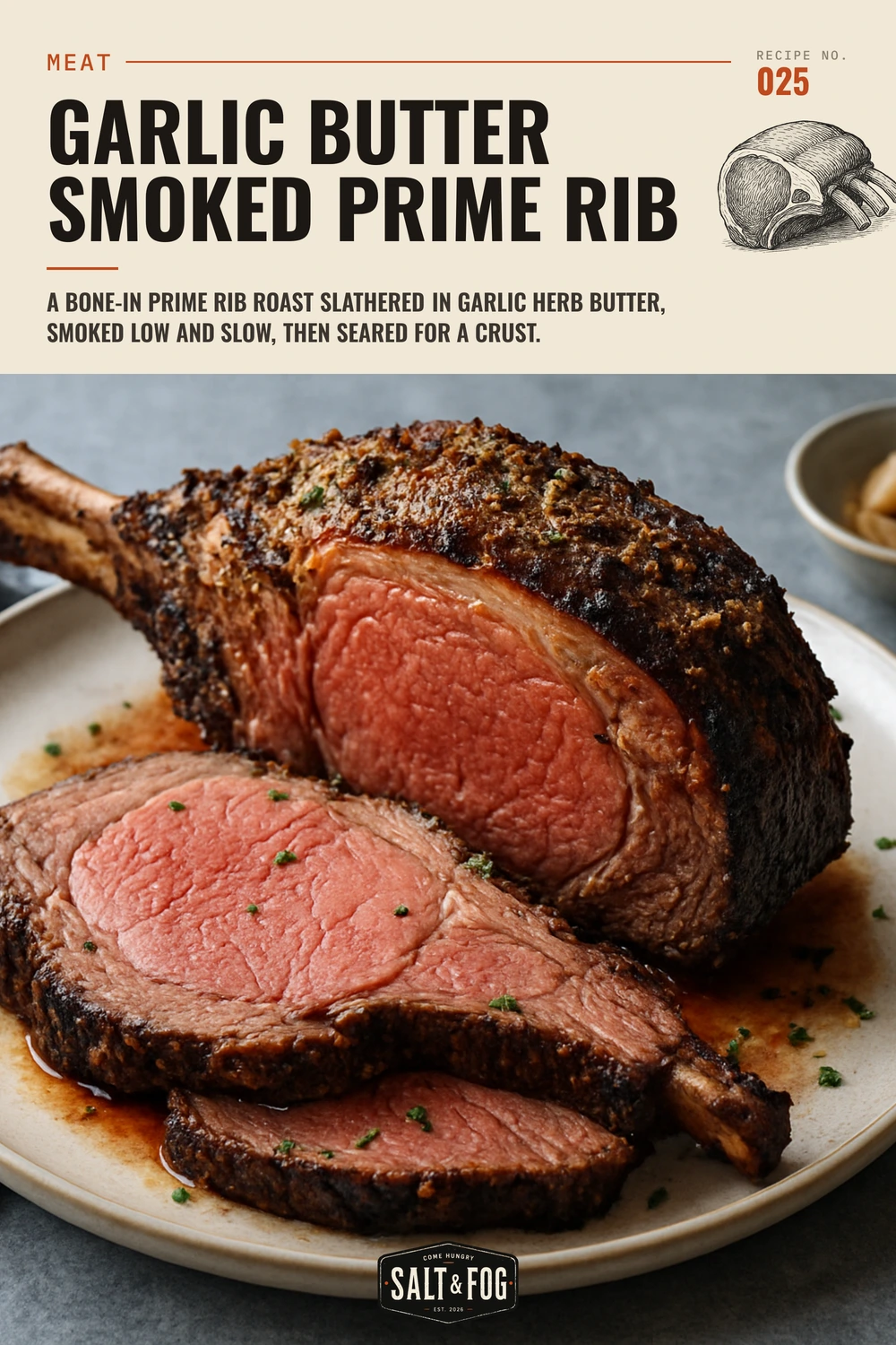 Garlic Butter Smoked Prime Rib — Salt & Fog