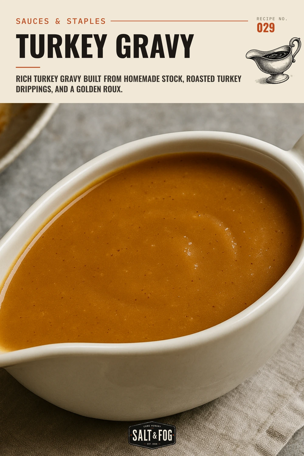 Turkey Gravy — Salt & Fog