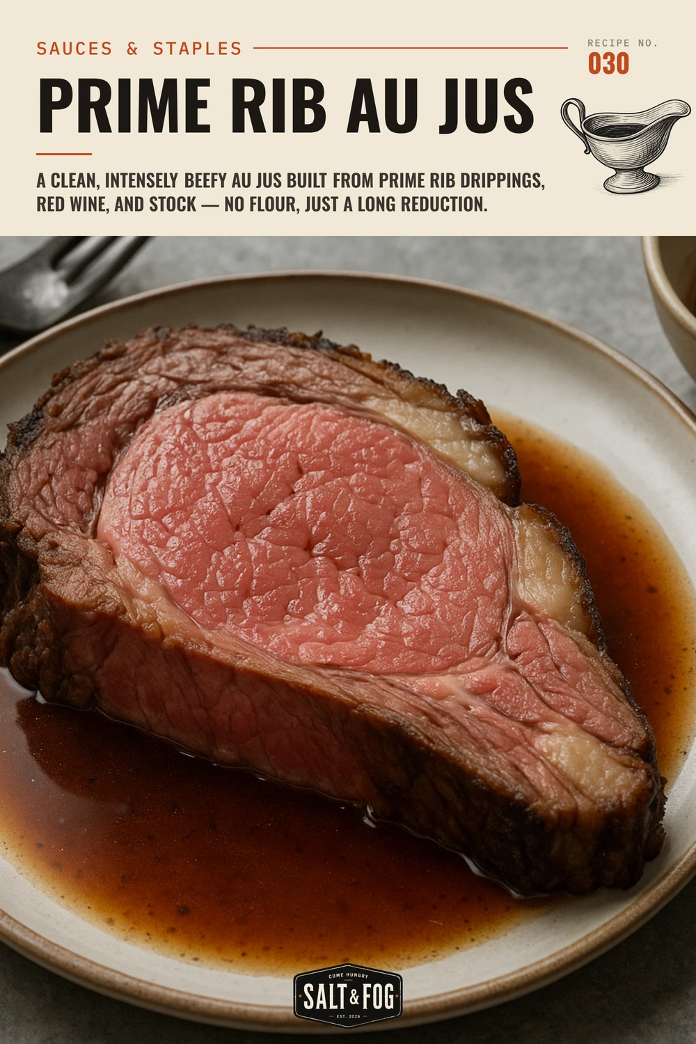Prime Rib Au Jus — Salt & Fog